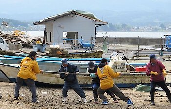 Ehrenamtliche Scientology Geistliche: Drei Jahre nach dem Tsunami in Japan